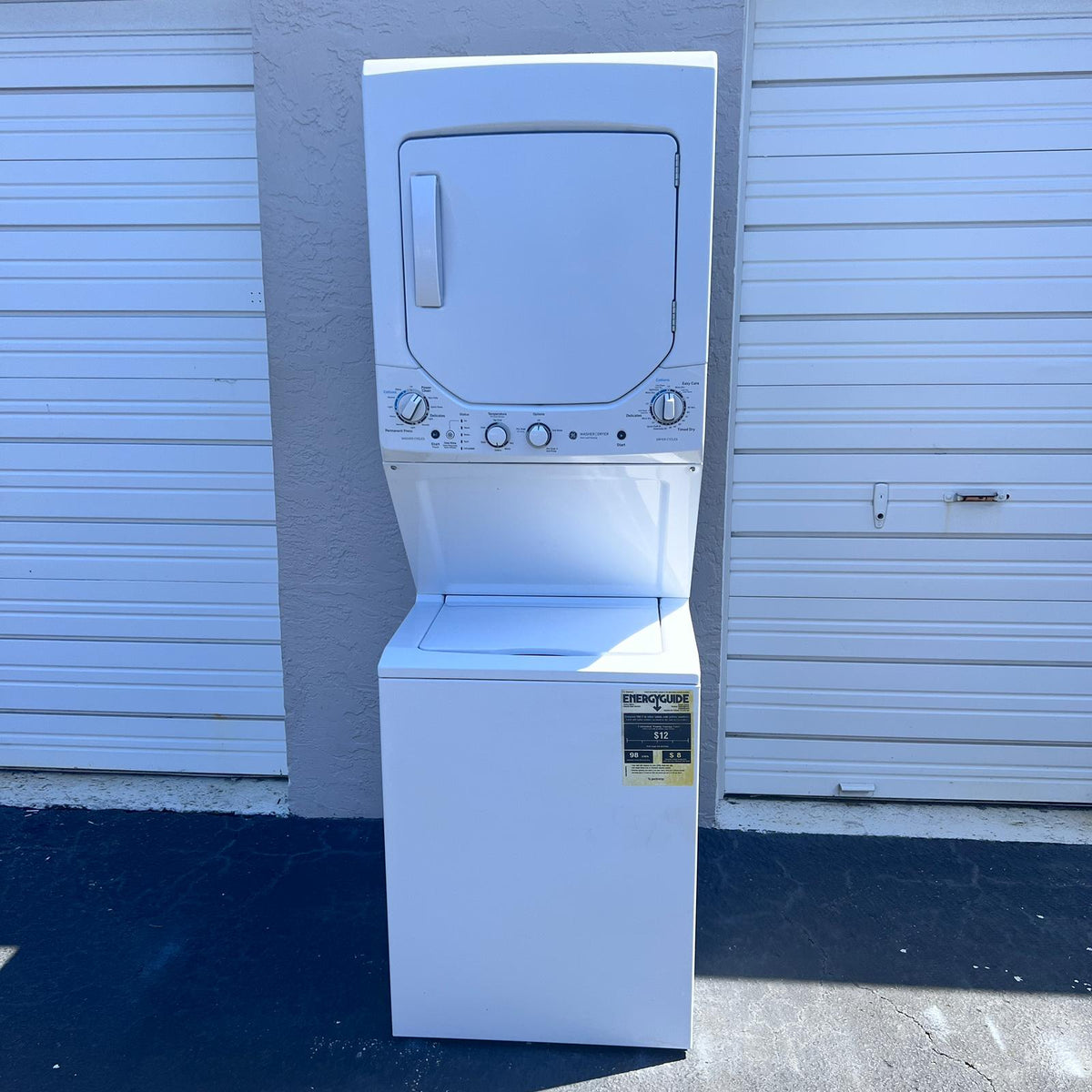 24" GE Stackable Washer and Dryer