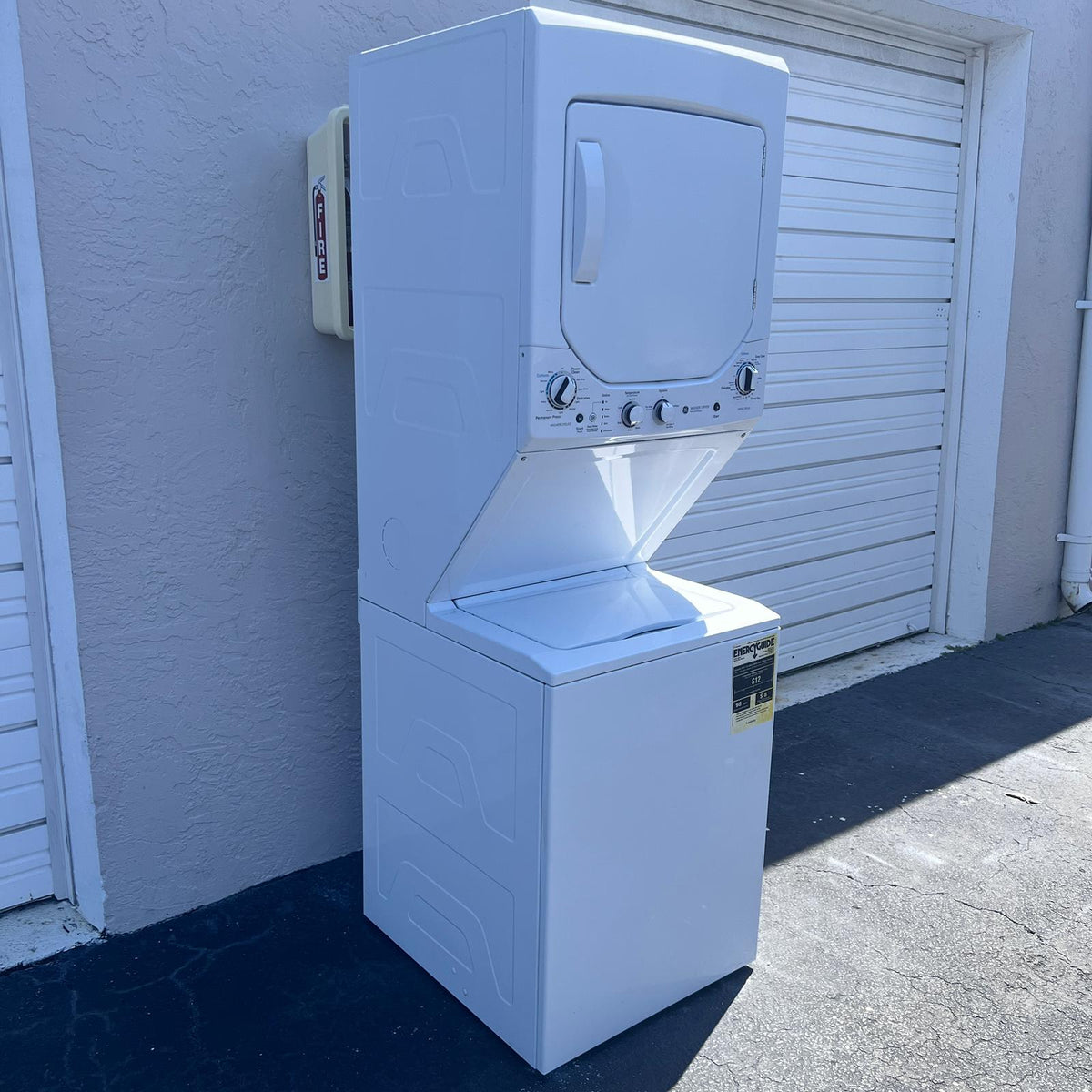24" GE Stackable Washer and Dryer