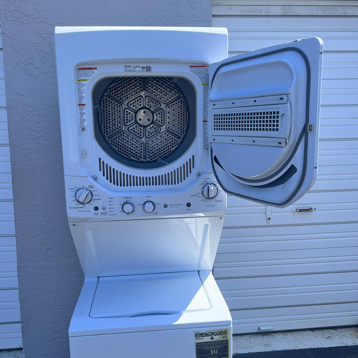 24" GE Stackable Washer and Dryer