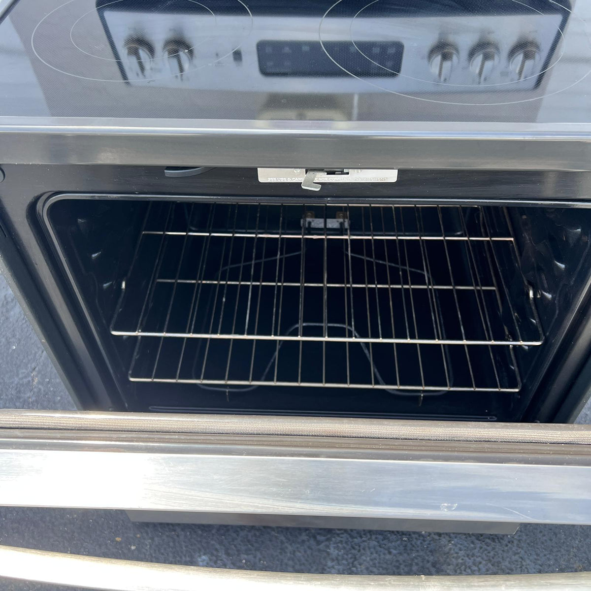 GE Stainless Steel Electric Stove