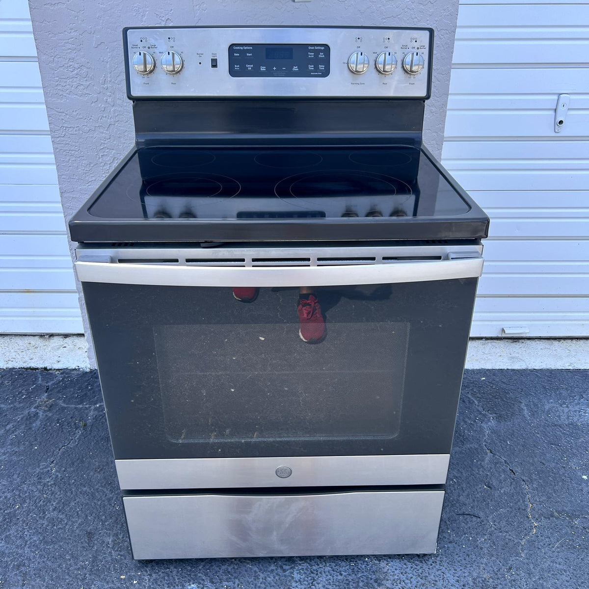 GE Stainless Steel Electric Stove