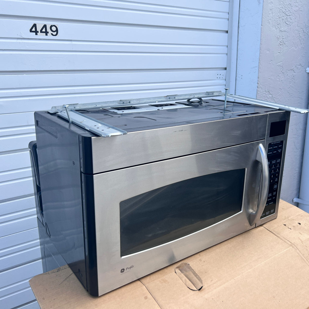 GE Profile Stainless Steel Over-the-Range Microwave