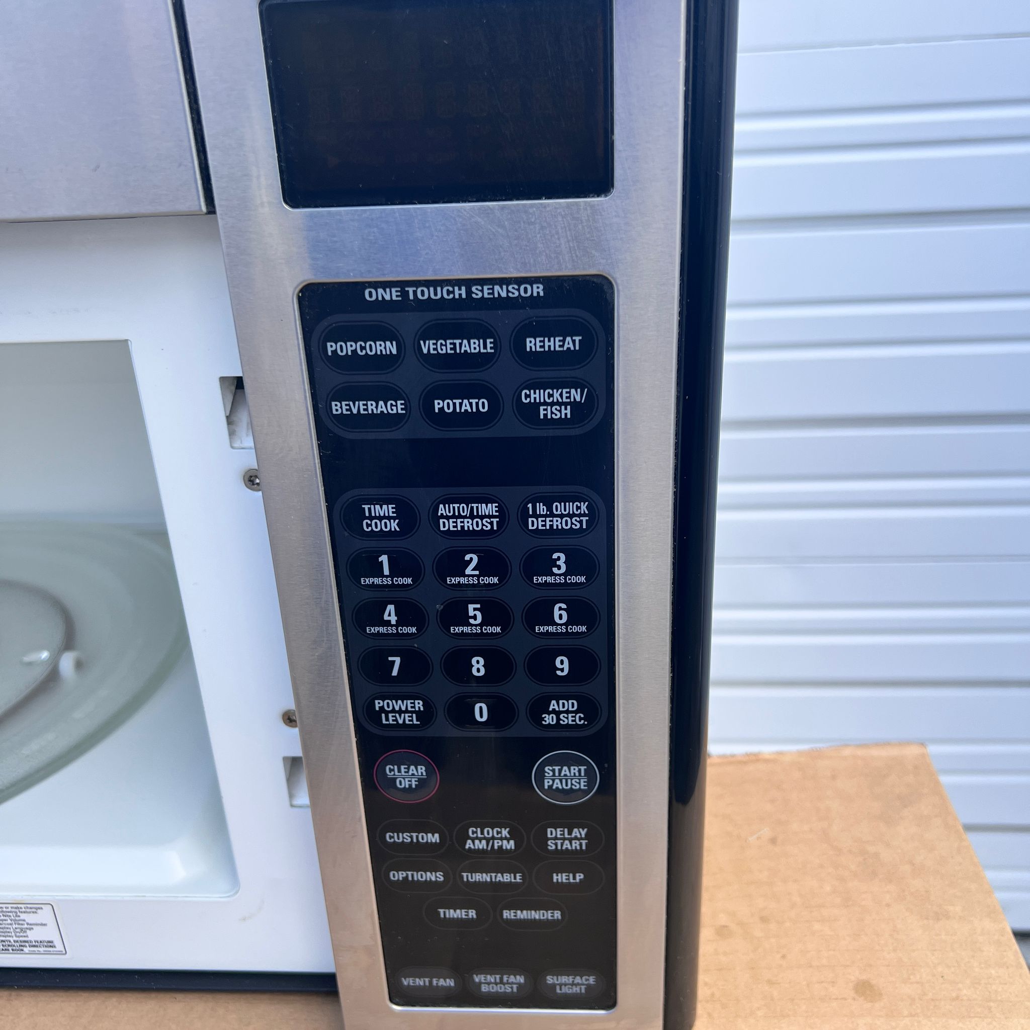 GE Profile Stainless Steel Over-the-Range Microwave