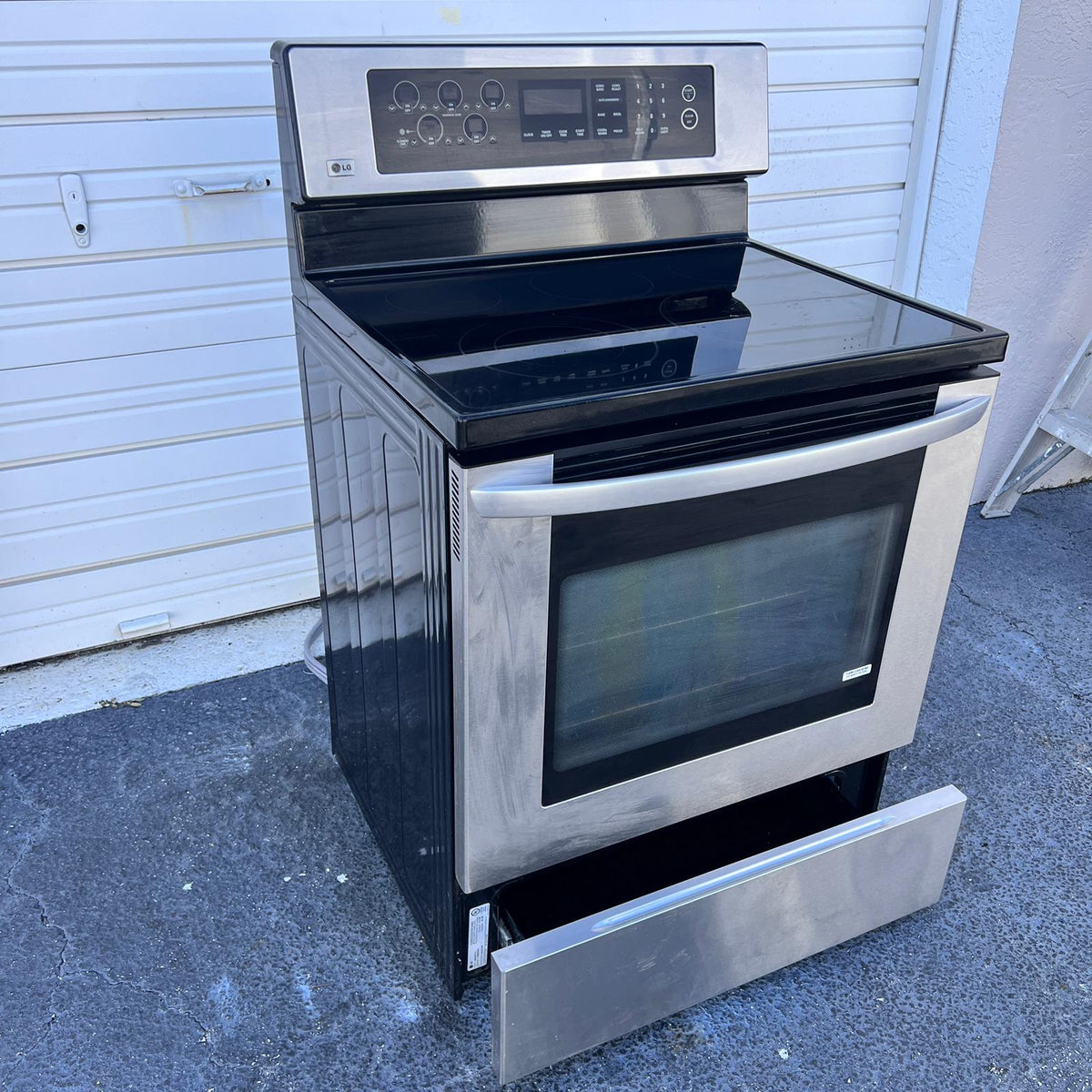 LG Stainless Steel Electric Stove