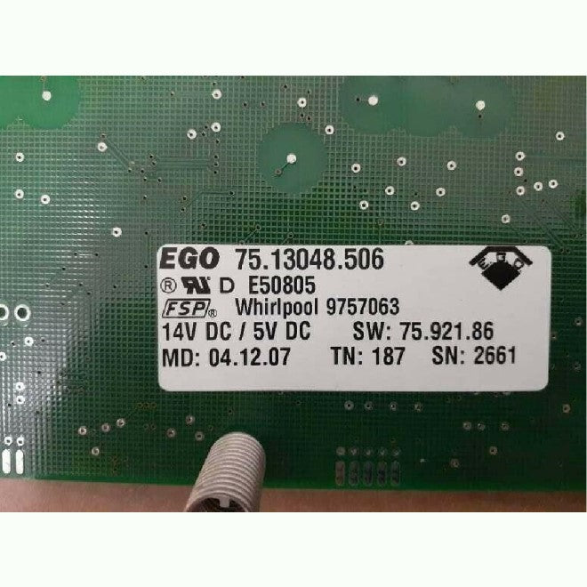 Whirlpool WP9757063 Range Electronic Control Board