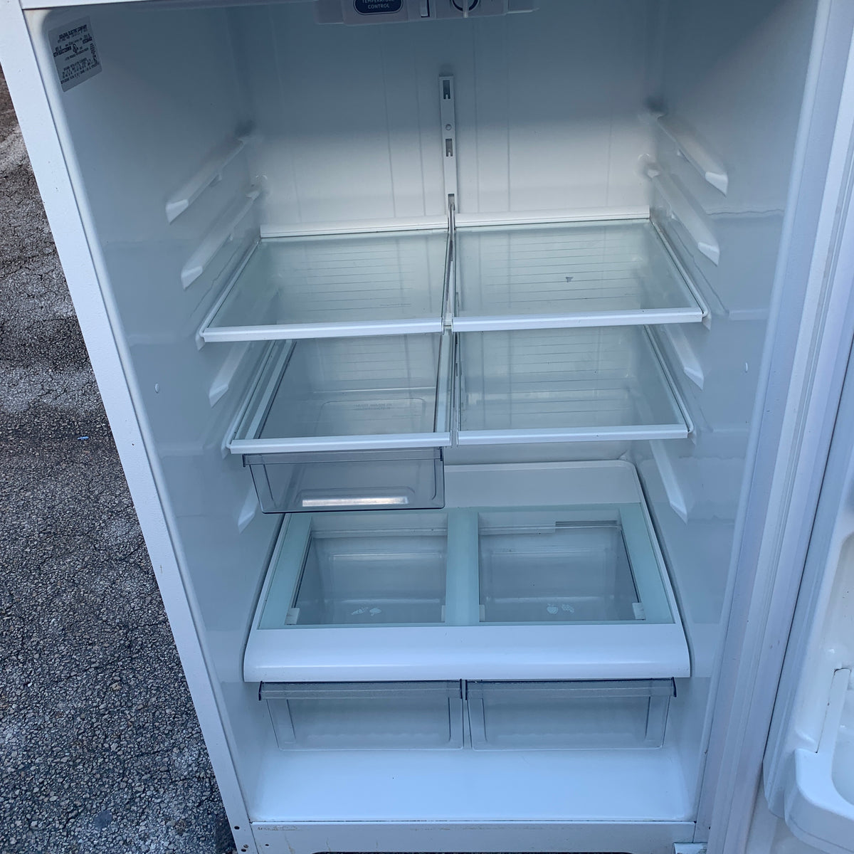 GE Top and Bottom Refrigerator