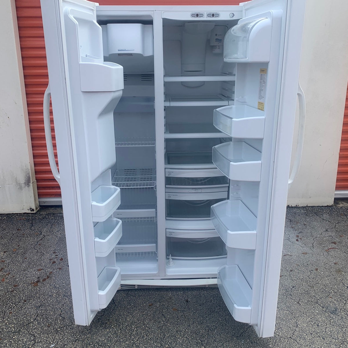 GE Side by Side Refrigerator