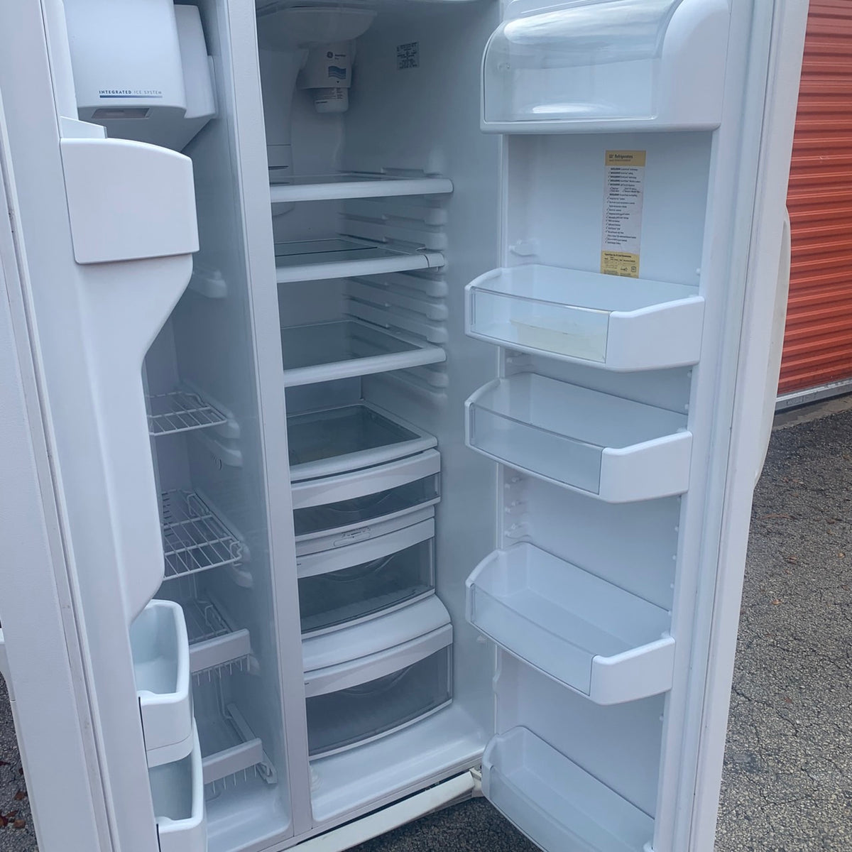 GE Side by Side Refrigerator