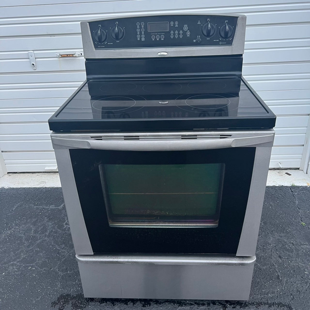 Whirlpool Stainless Steel Electric Stove
