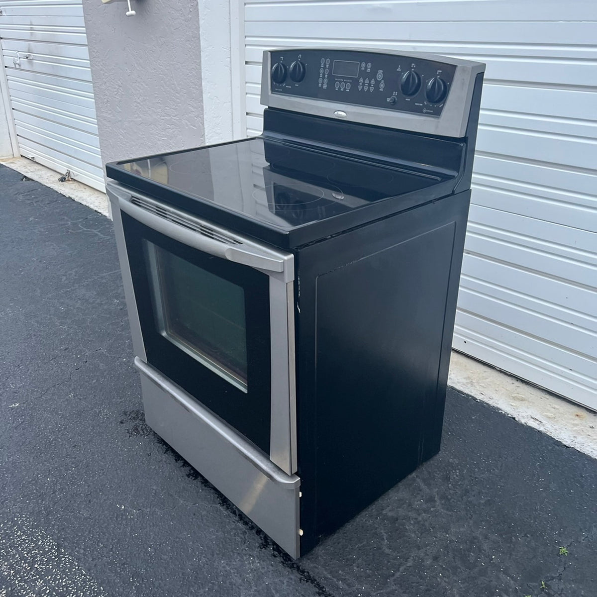 Whirlpool Stainless Steel Electric Stove