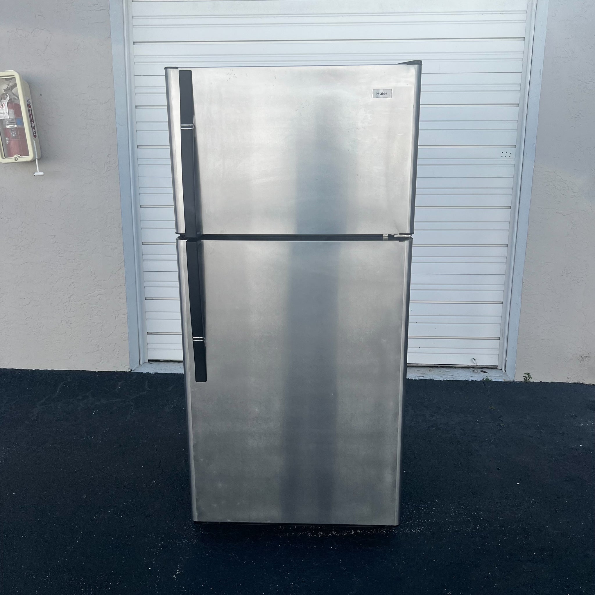 Haier Stainless Steel Top and Bottom Refrigerator
