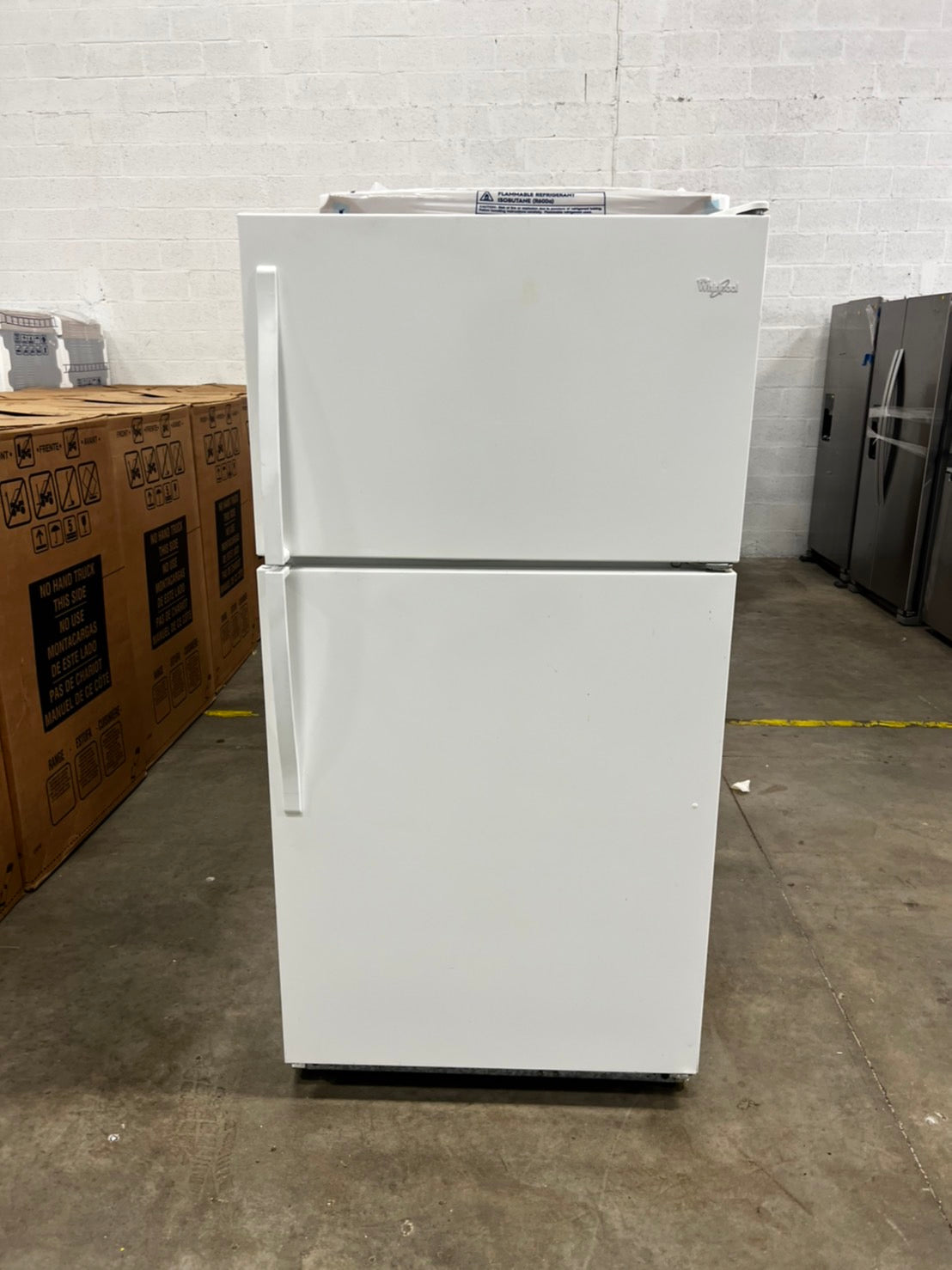 Whirlpool Top and Bottom Refrigerator