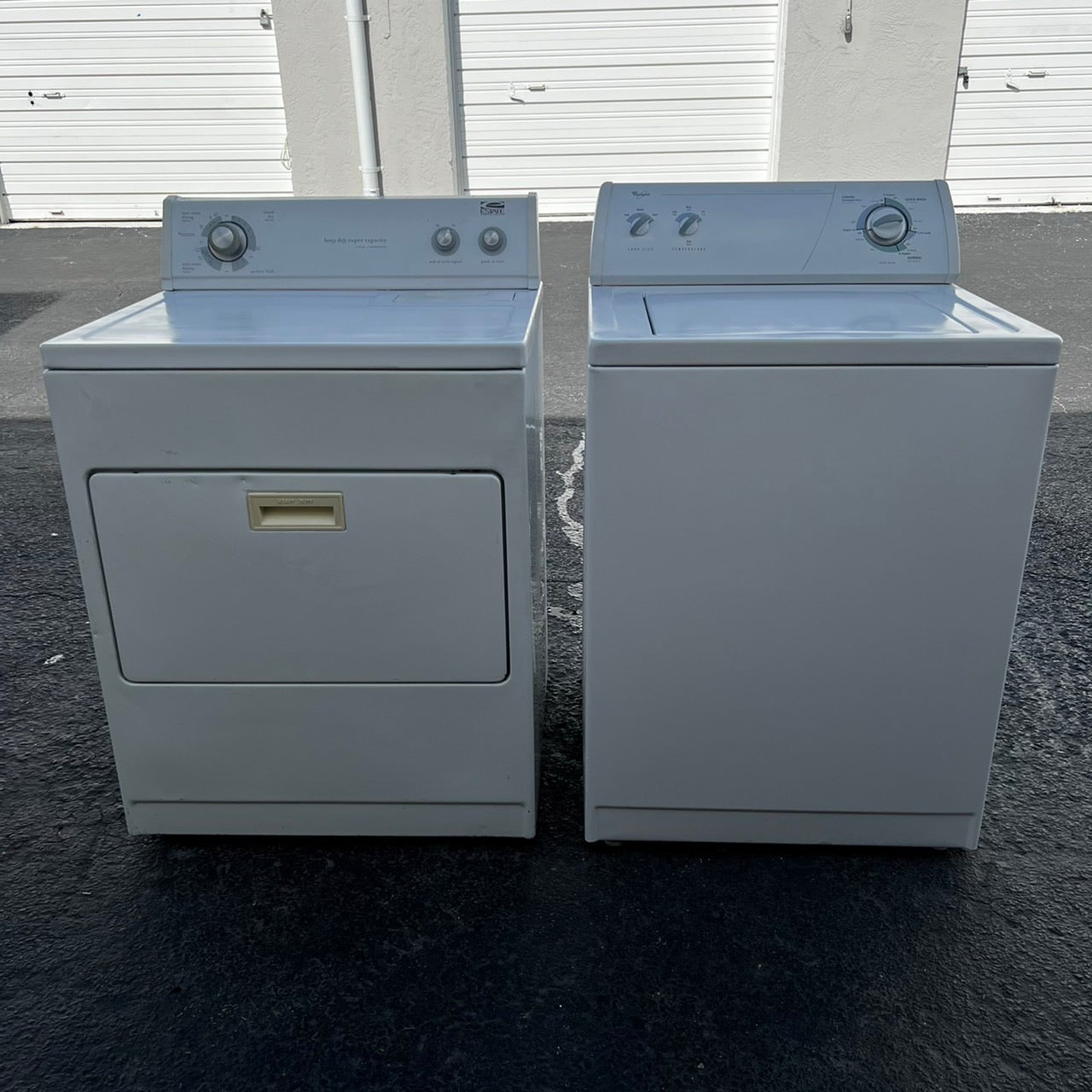 Whirlpool Washer and Estate Dryer