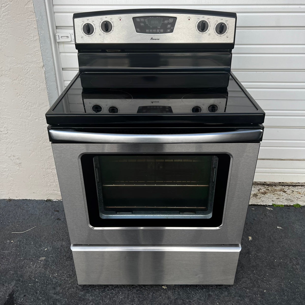 Amana Stainless Steel Electric Stove