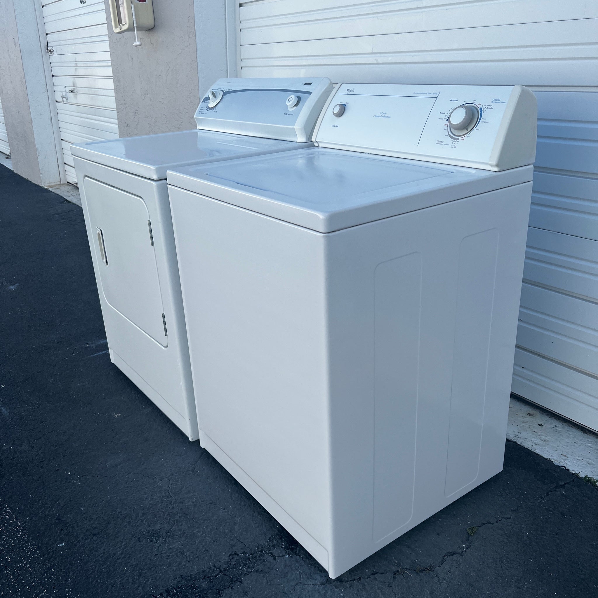Whirlpool Washer and Kenmore Dryer Set