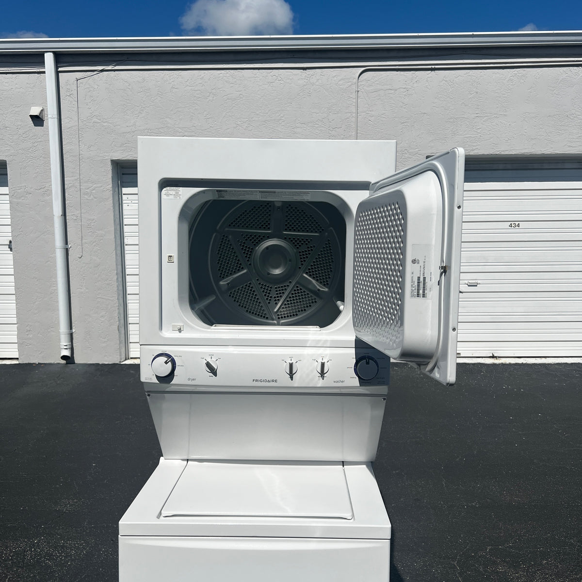 27" Frigidaire Stackable Washer and Dryer