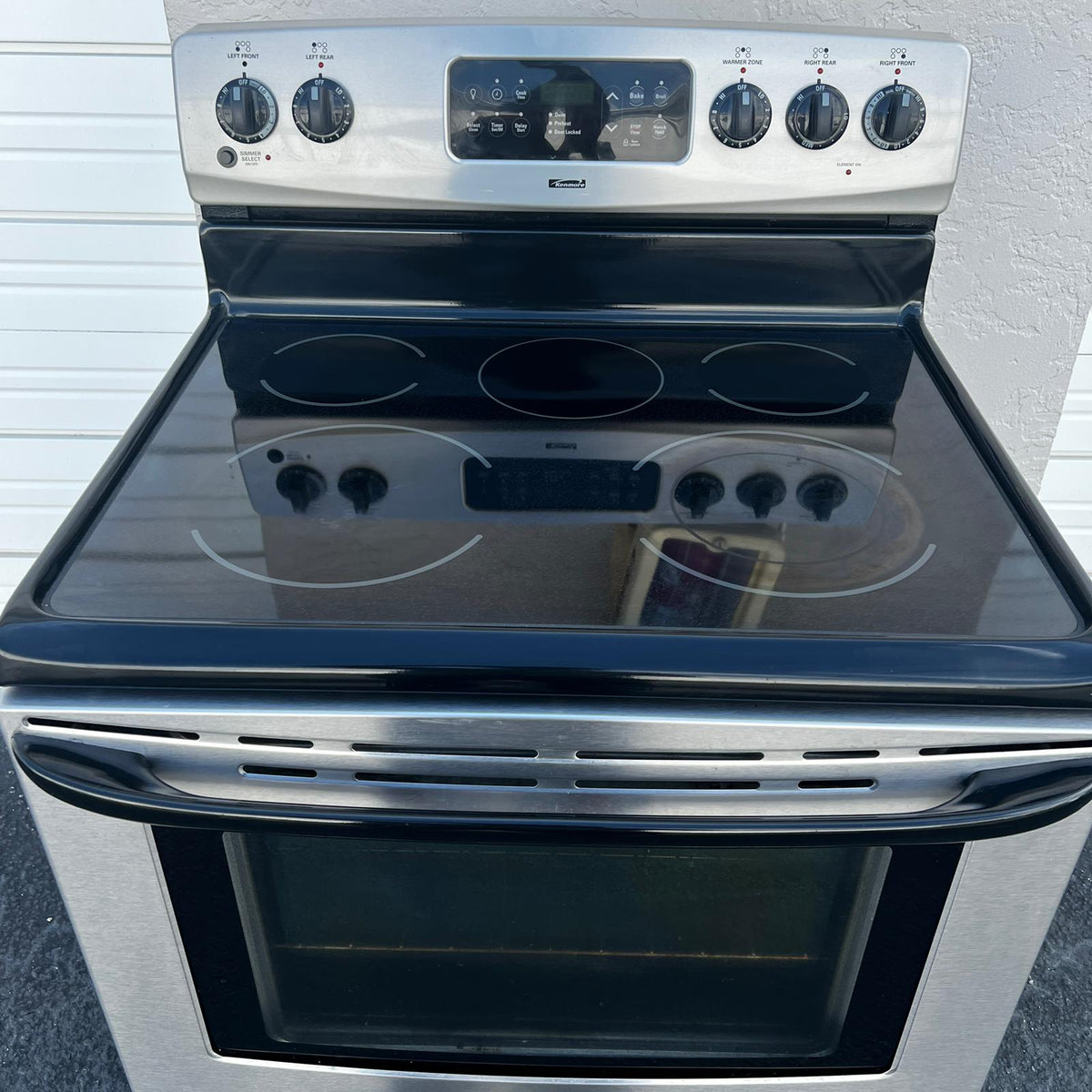 Kenmore Stainless Steel Electric Stove