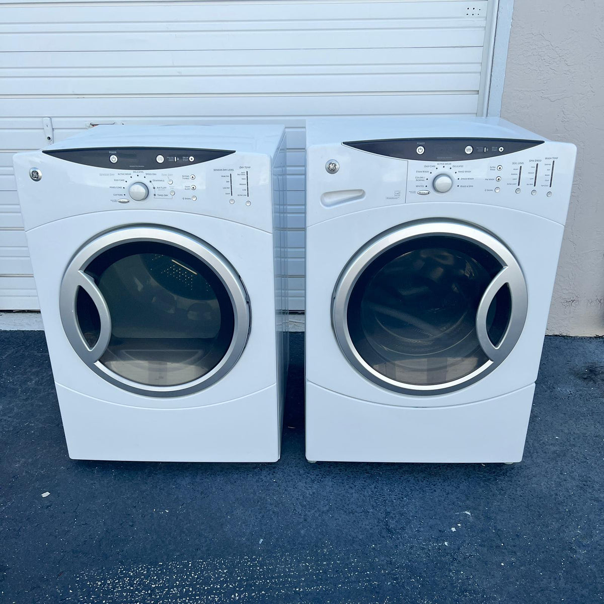 GE Washer and Dryer Front Load