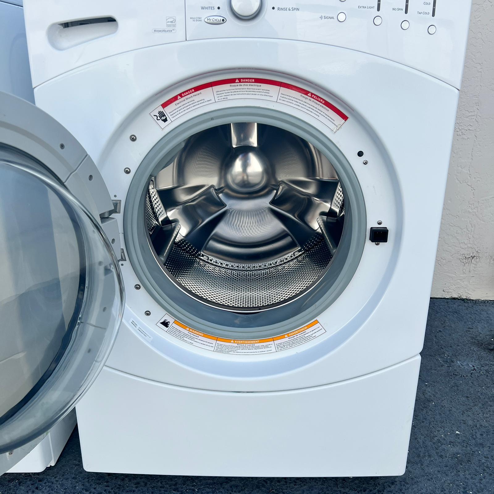 GE Washer and Dryer Front Load