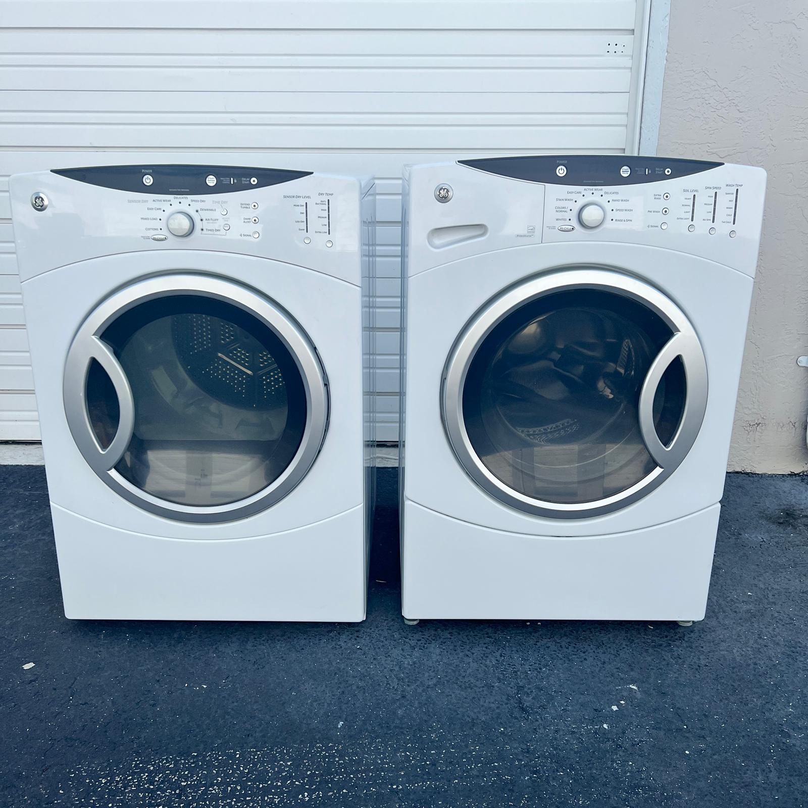 GE Washer and Dryer Front Load