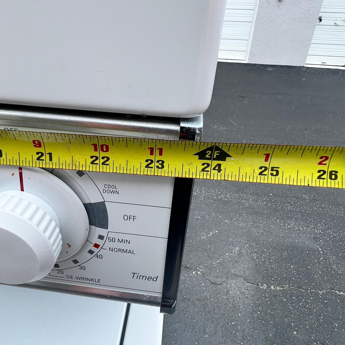 24" GE Stackable Washer and Dryer