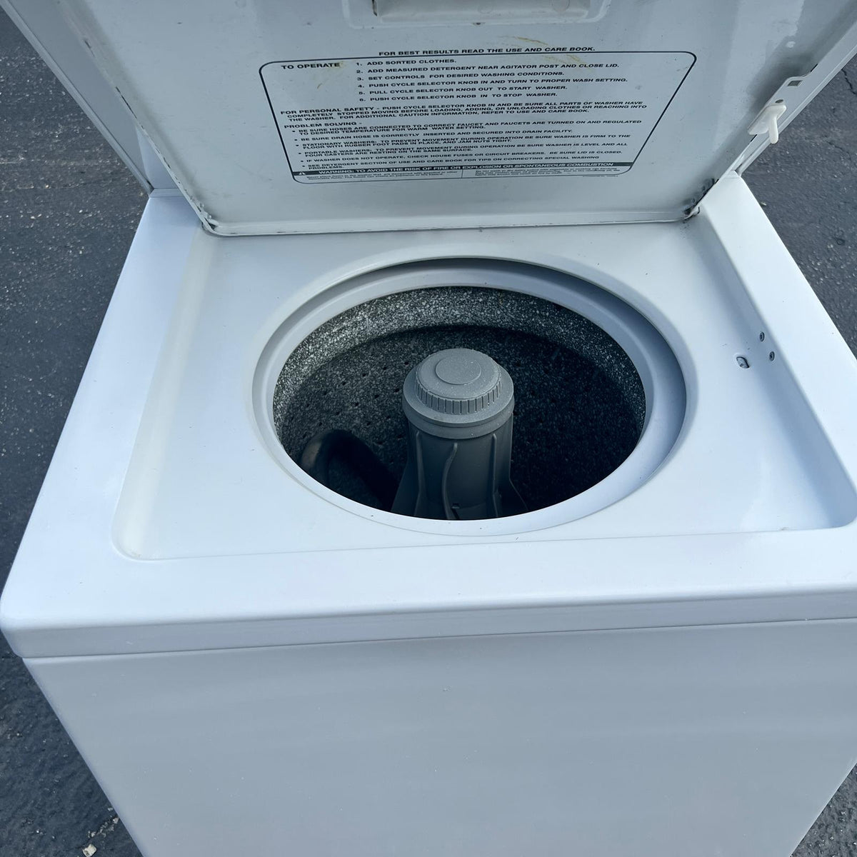 24" GE Stackable Washer/Dryer