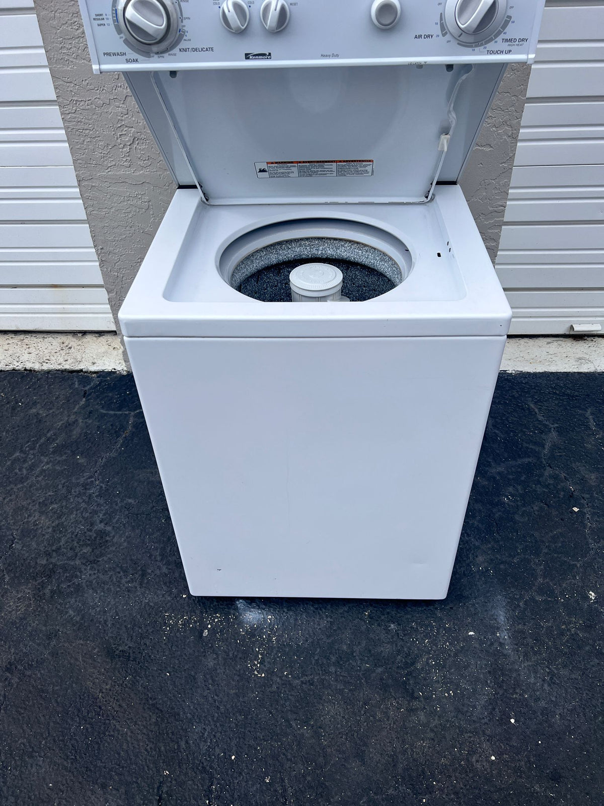 24" Kenmore Stackable Washer and Dryer
