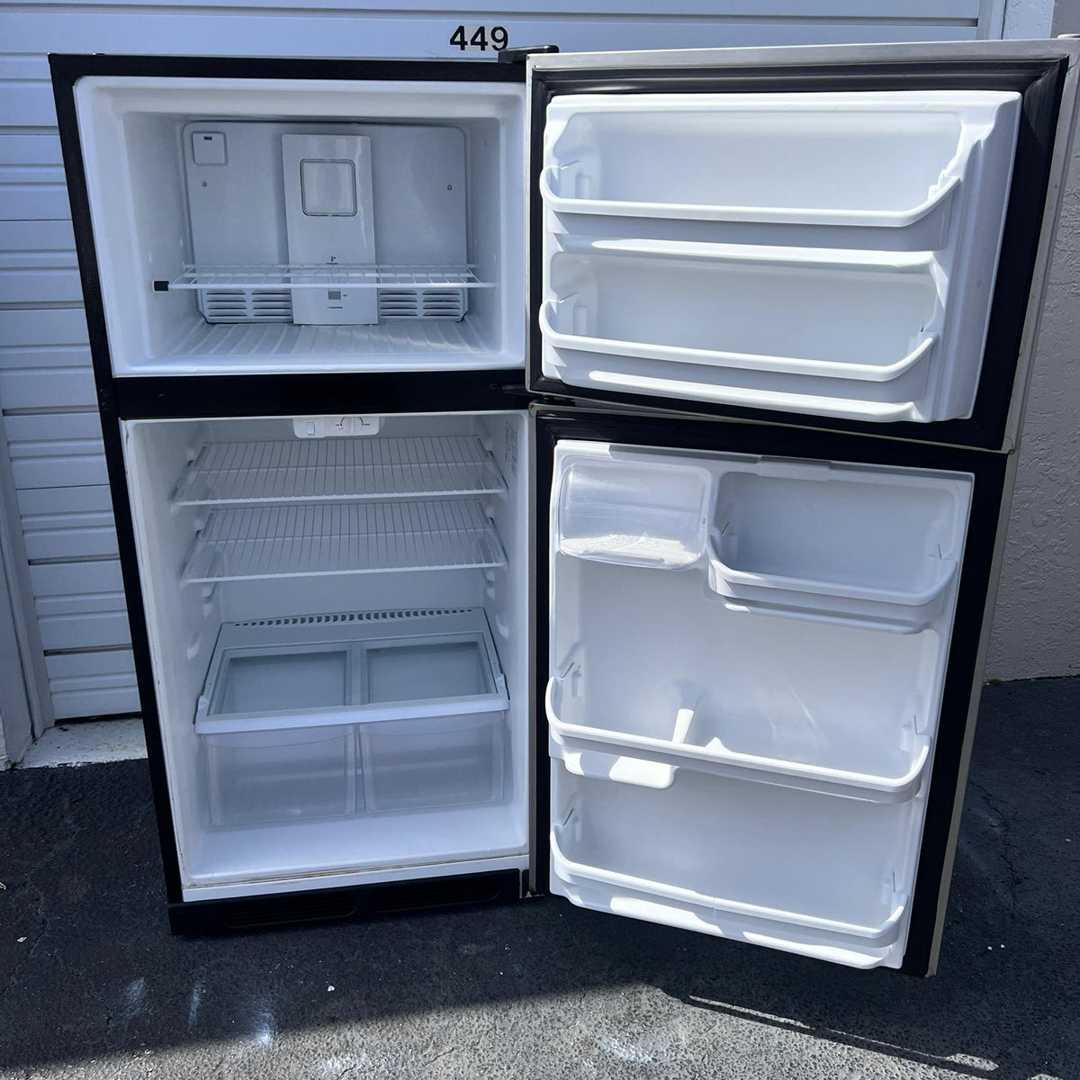 Frigidaire Stainless Steel Top and Bottom Refrigerator