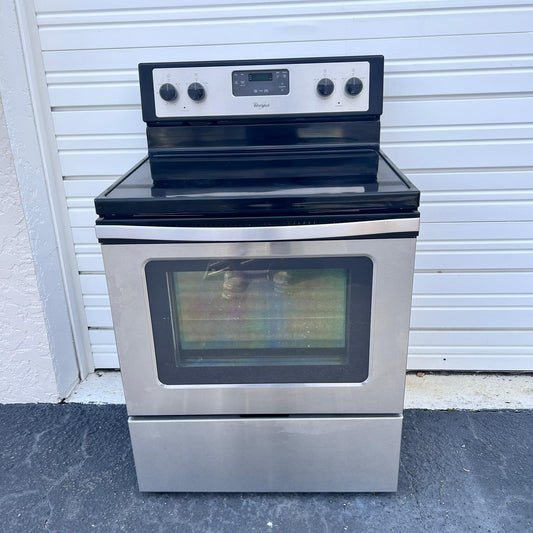 Whirlpool Stainless Steel Electric Stove
