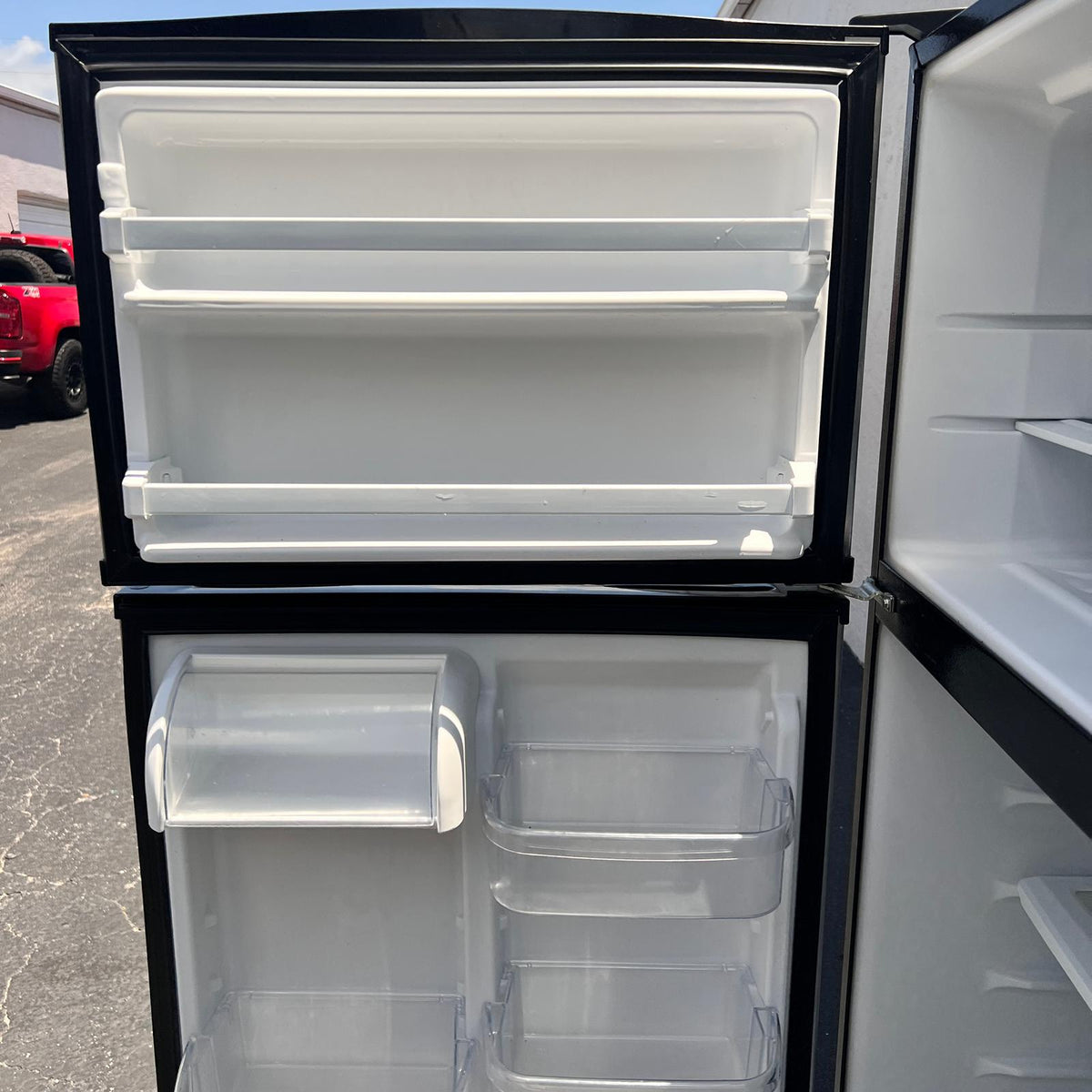 Whirlpool Stainless Steel Top and Bottom Refrigerator with Ice maker