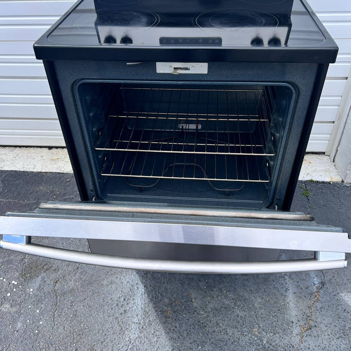 GE Stainless Steel Electric Stove