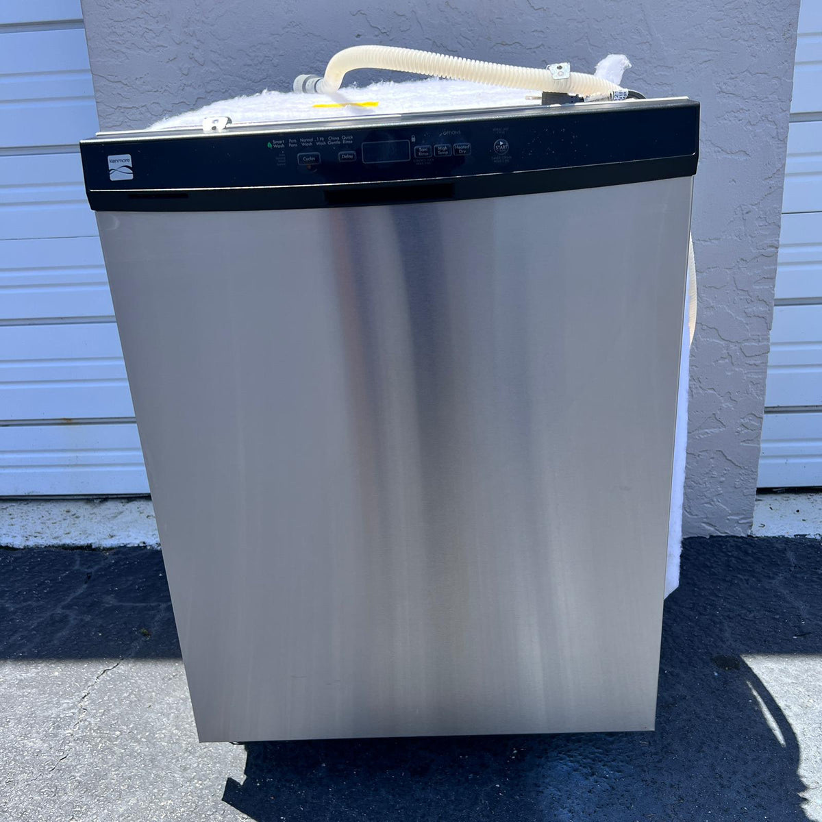 Kenmore Black Stainless Steel Dishwasher