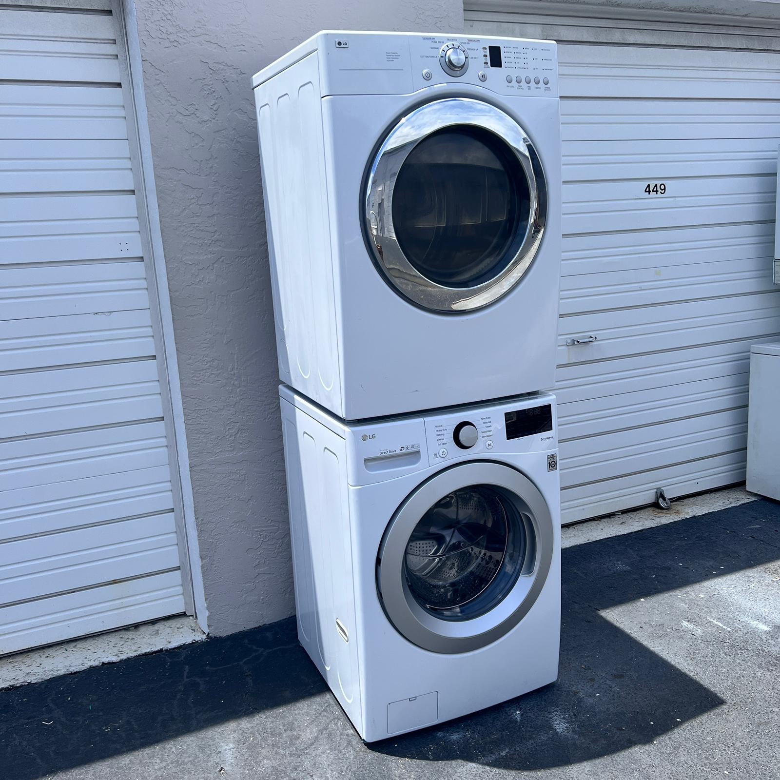 LG Washer and Dryer Front Load