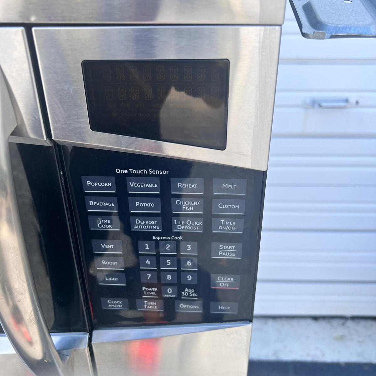 GE Profile Stainless Steel Over-the-Range Microwave