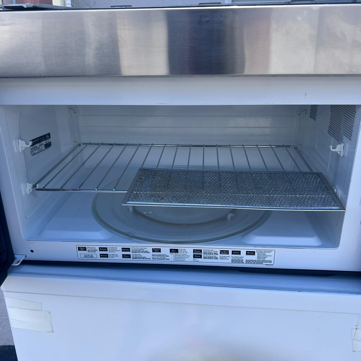 GE Profile Stainless Steel Over-the-Range Microwave