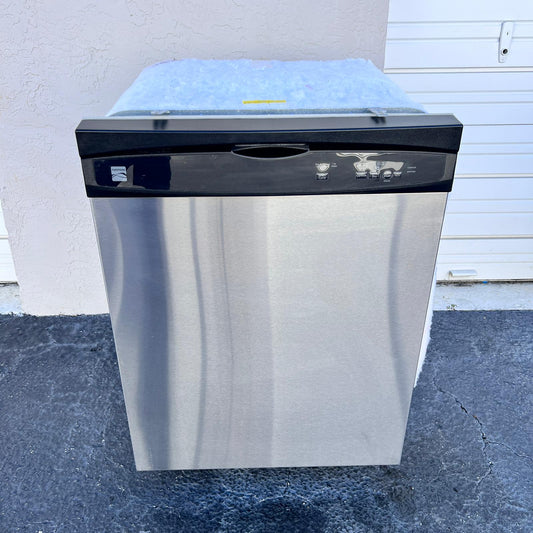 Kenmore Black Stainless Steel Dishwasher