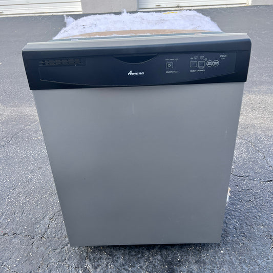 Amana Stainless Steel Dishwasher.