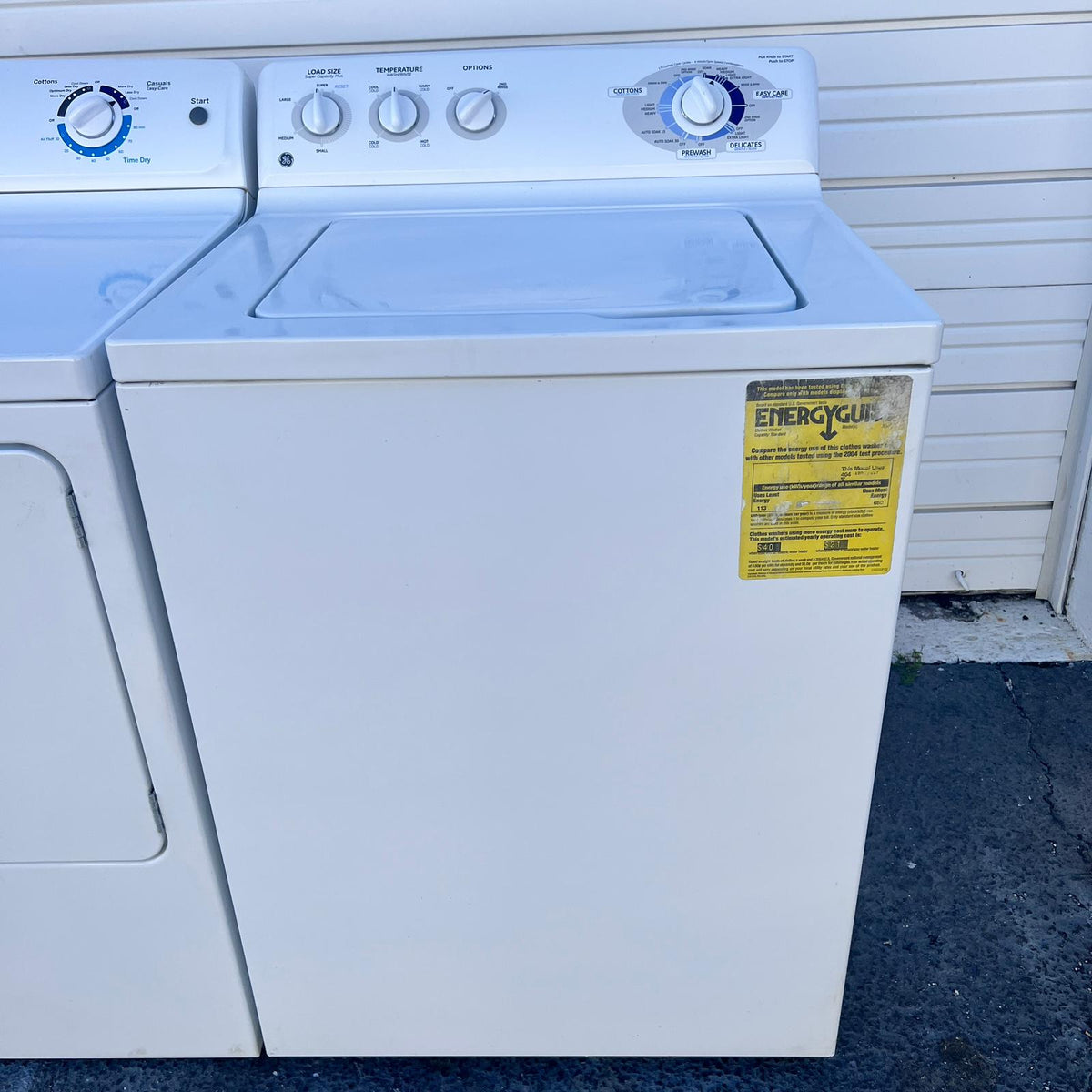 GE Washer and Dryer Set