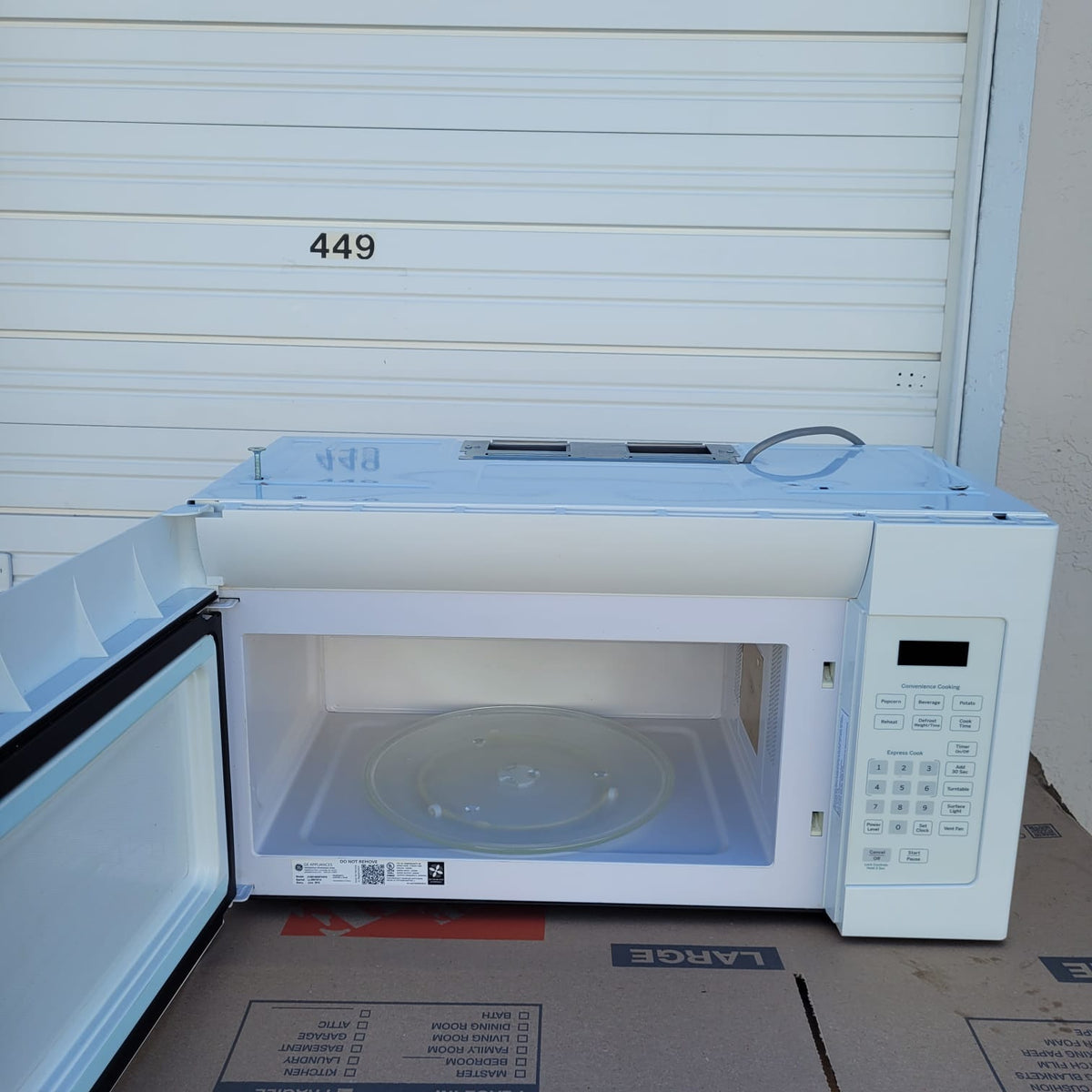 GE Over-the-Range Microwave