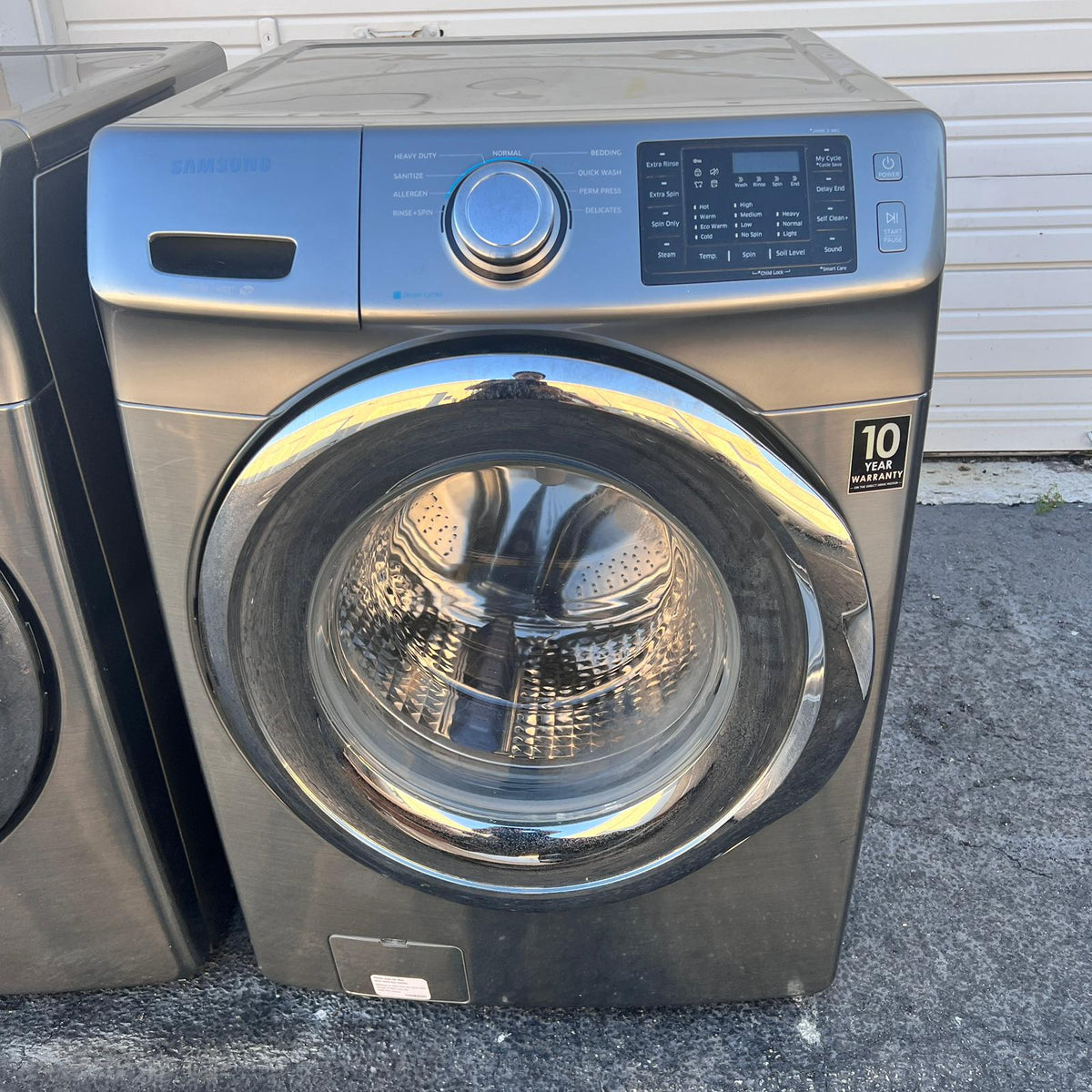 Samsung Washer and Dryer Front Load - Gray