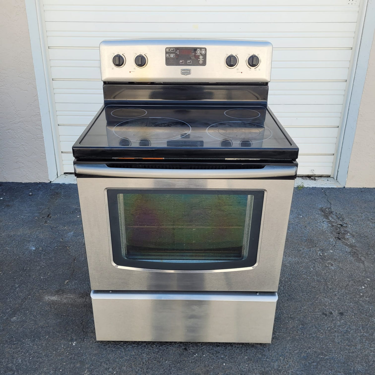 Maytag Stainless Steel Electric Stove