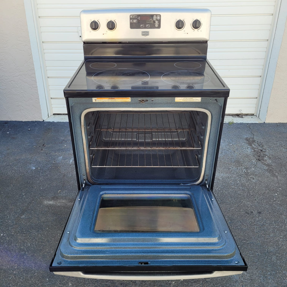 Maytag Stainless Steel Electric Stove