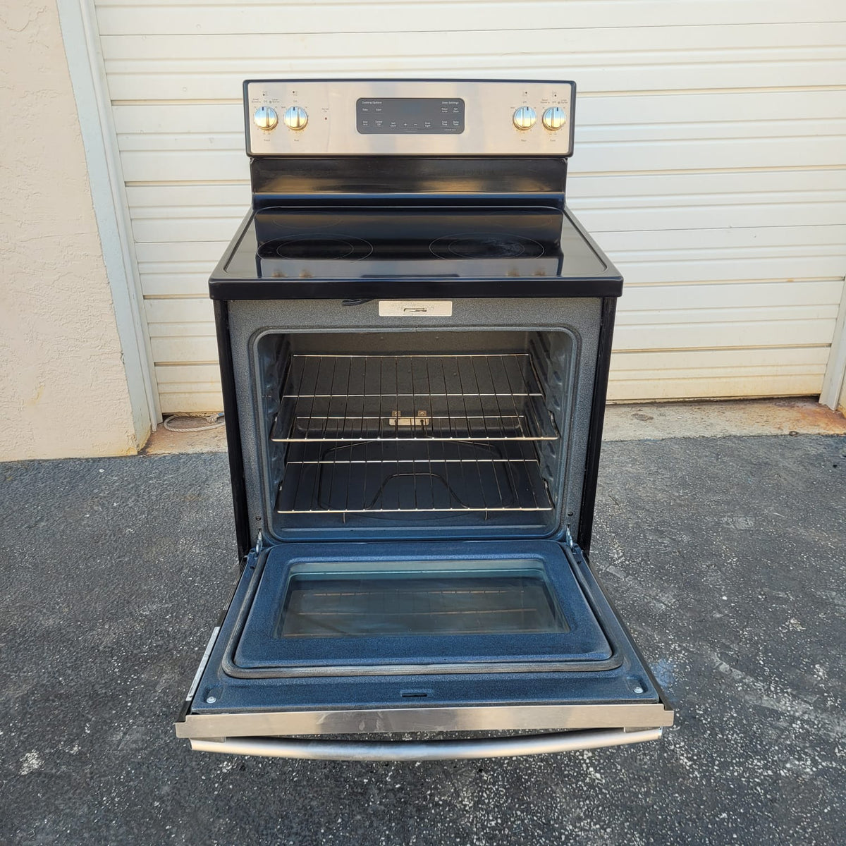 GE Stainless Steel Electric Stove