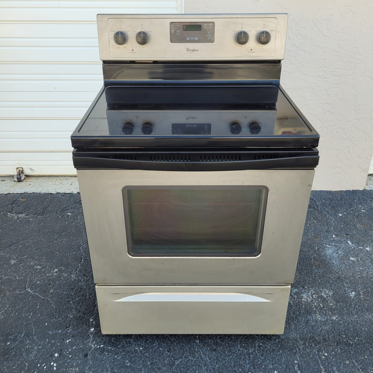 Whirlpool Stainless Steel Electric Stove