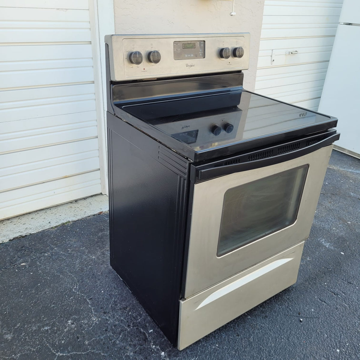 Whirlpool Stainless Steel Electric Stove