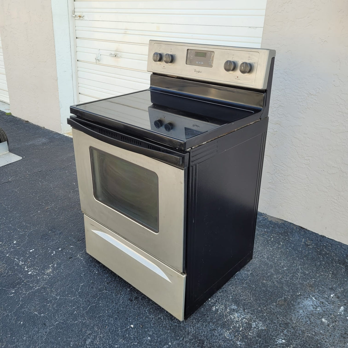 Whirlpool Stainless Steel Electric Stove