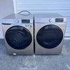 Samsung Washer and Dryer Front Load Set - Champagne