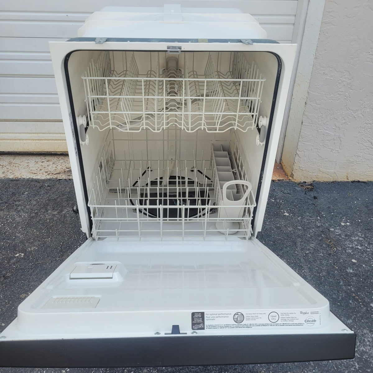 Whirlpool Black Dishwasher