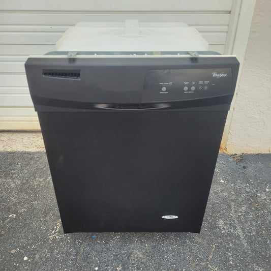 Whirlpool Black Dishwasher