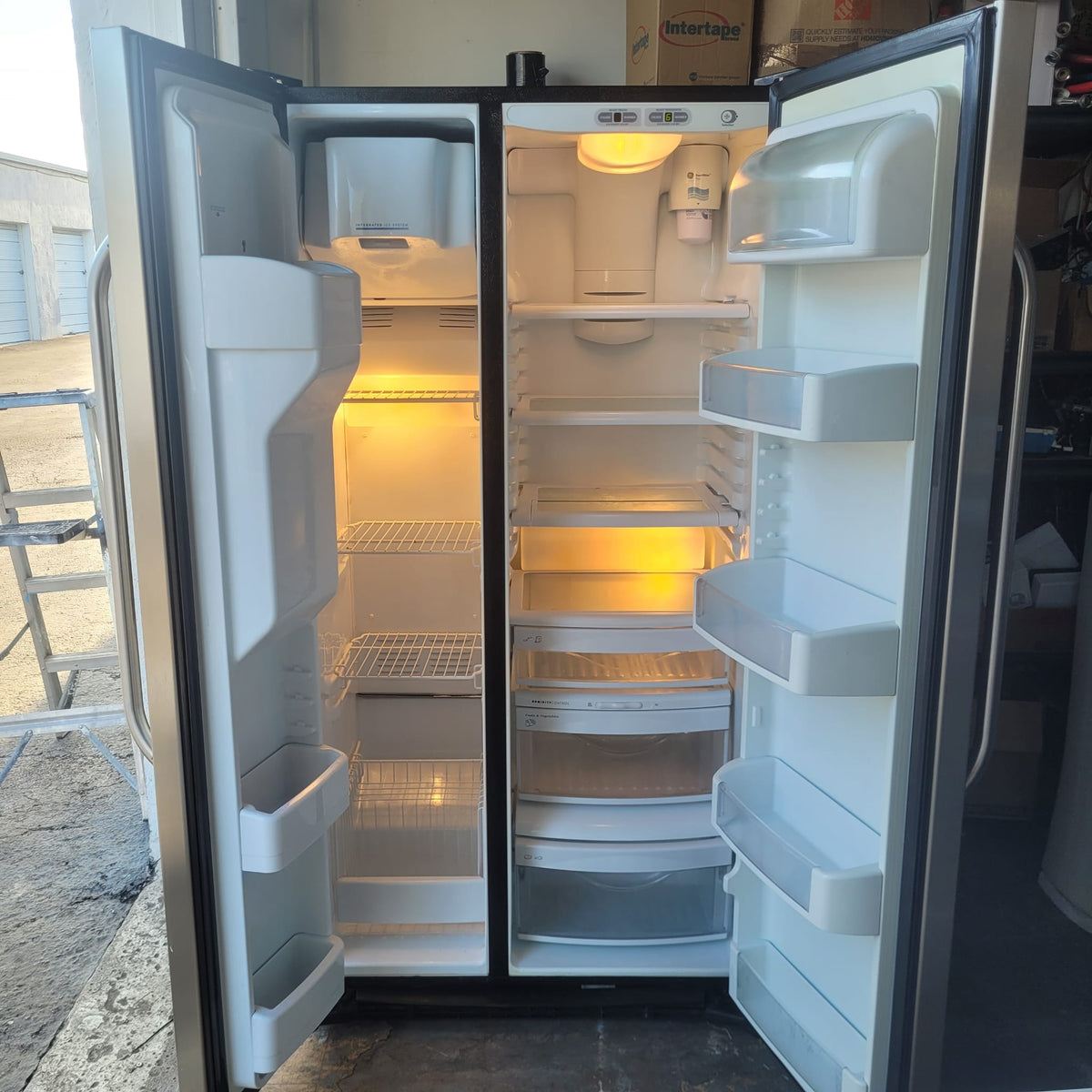 GE Stainless Steel Refrigerator